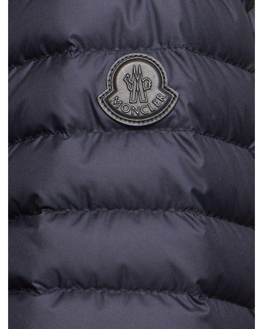 Moncler Blue Varax Tech Down Jacket