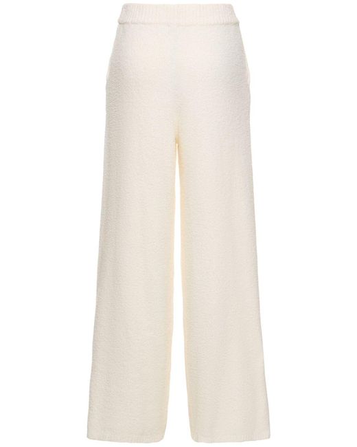 Pantalon ample en maille WeWoreWhat en coloris White