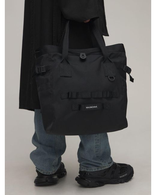 Balenciaga Army Tote Bag in Black for Men | Lyst Australia