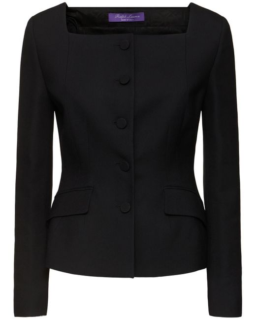 Ralph Lauren Beckman ウールブレンドジャケット Black