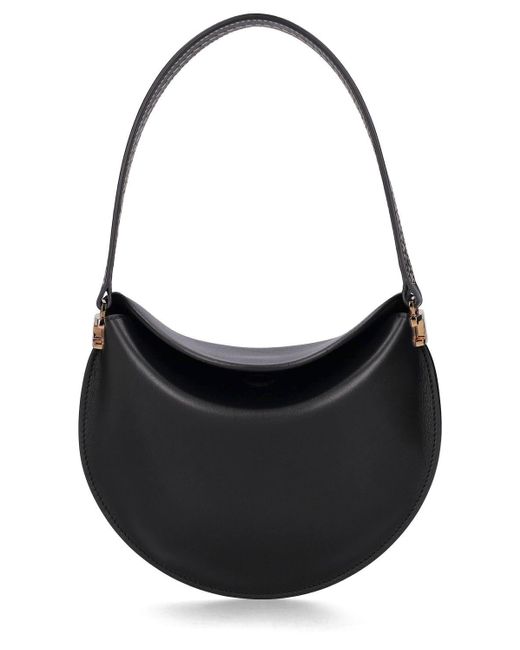 Tod's Micro Leather Hobo Bag in Black | Lyst