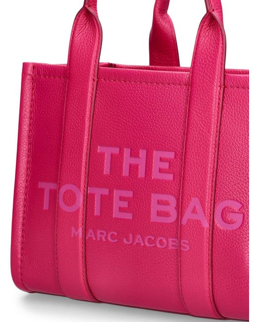 Marc Jacobs The Small Tote レザーバッグ Pink
