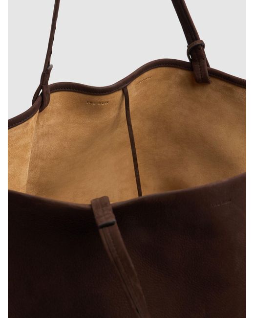 The Row Xl Park Nubuckレザートートバッグ ブラウン | Lyst