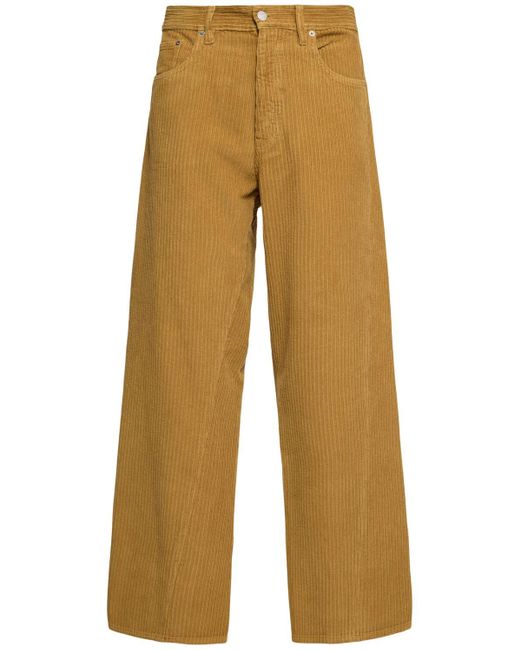 sunflower Natural Wide Twist Corduroy Pants for men