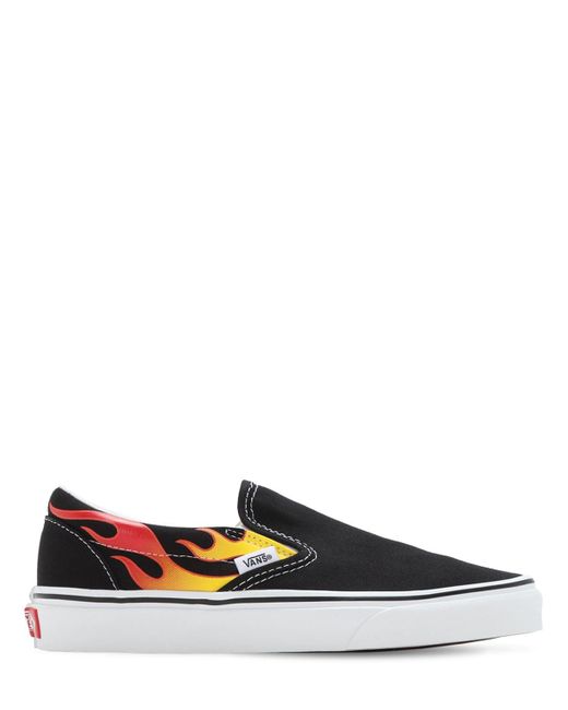 vans à flammes