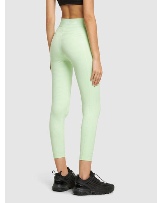 Adidas Originals Green Print 7/8 leggings