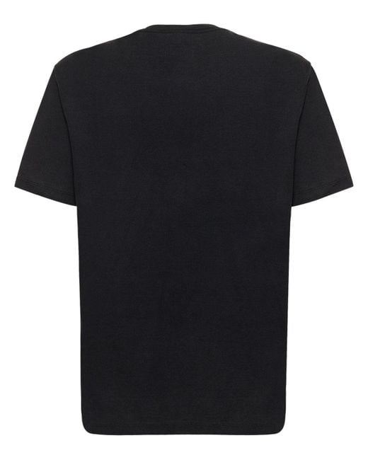 Doublet Black Violent Bear Cotton T-shirt for men