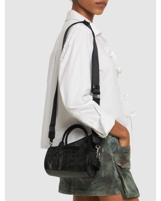 Marc Jacobs Black The Mini Duffle Nylon Bag