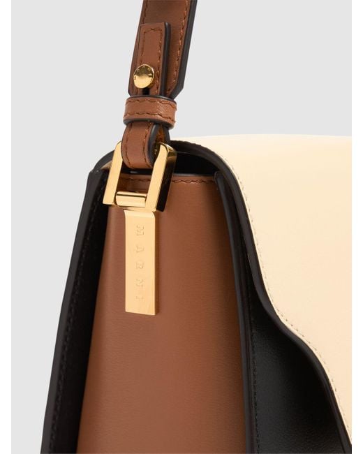 Femme Sac Porté Épaule Moyen En Cuir Trunkaroo Unique Marni en coloris Black