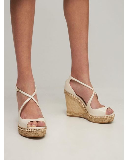 Jimmy choo hot sale espadrille wedge