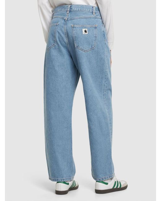 Carhartt Blue Baumwolldenim-jeans "brandon"