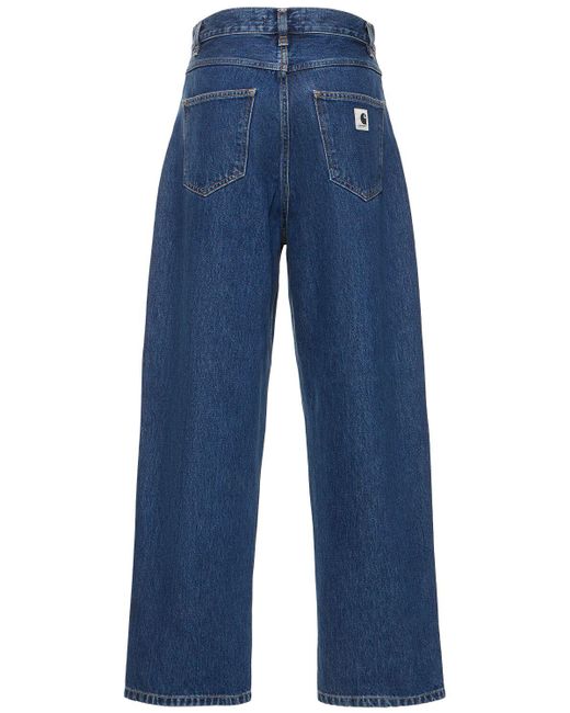 Jeans brandon in denim di cotone di Carhartt in Blue