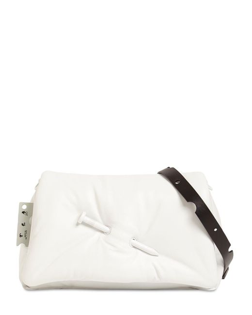 Off-White c/o Virgil Abloh Nailed Slouchy Clutch 30 Shoulder Bag in White |  Lyst Canada