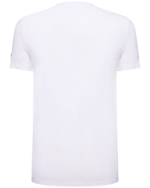 DSquared² White D2 Crewneck T-shirt for men