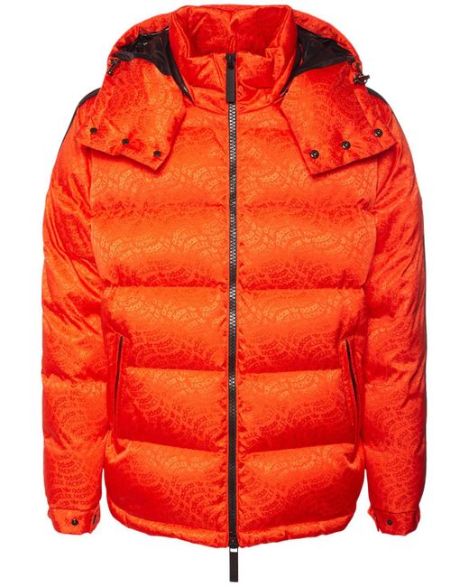 Moncler Genius Moncler X Adidas Originals Orange Alpbach Down Jacket for men