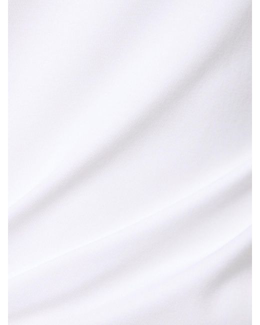 CDLP Mittelgewichtiges T-shirt Aus Lyocell & Baumwolle in White für Herren