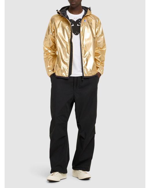 COMME DES GARÇONS PLAY Metallic K-way Emblem Full Zip Jacket for men