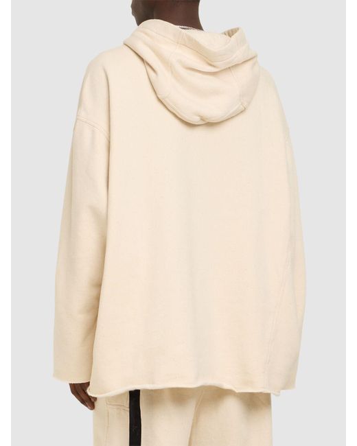 Hombre Sudadera De Algodón Con Capucha Rick Owens de hombre de color Natural