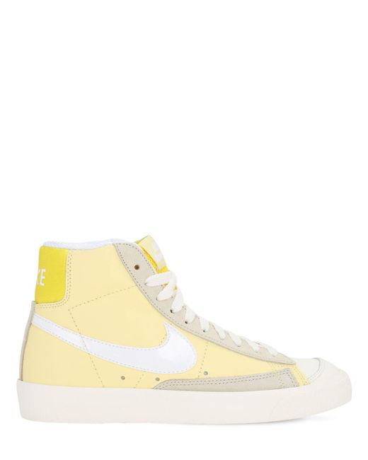 Chaussure Blazer Mid'77 pour Cuir Nike en coloris Jaune - 39 % de réduction  - Lyst