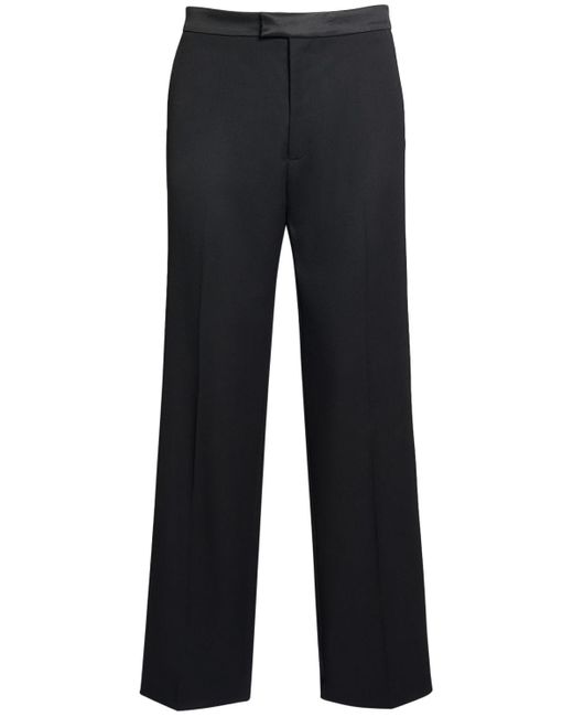 Jacquemus Blue Le Pantalon Melo Wool Tuxedo Pants for men