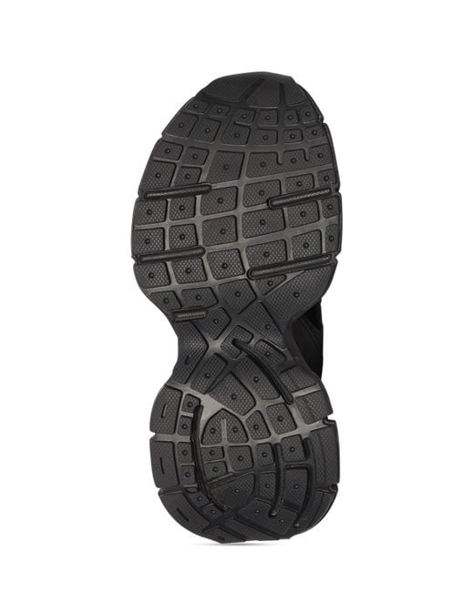 Sandales à logo appliqué Balenciaga pour homme en coloris Black