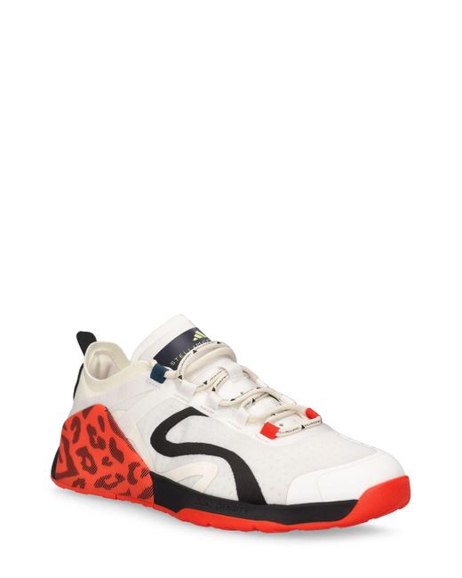 Adidas By Stella McCartney Red Drop Set Training Sneakers