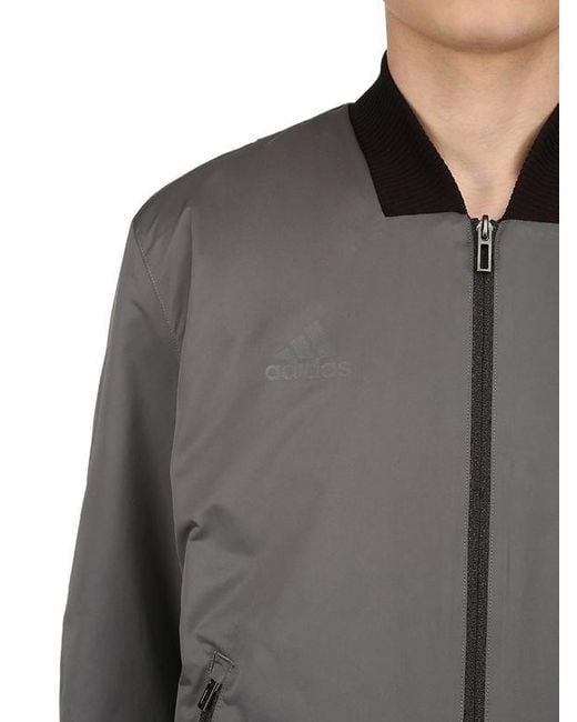 adidas Originals Synthetic Paul Pogba Reversible Bomber Jacket in Grey/ Bordeaux (Gray) for Men | Lyst