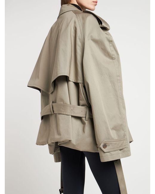Balenciaga Folded Coat | Lyst