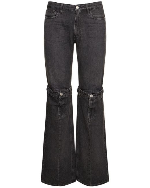 Open knee jeans mens 2025