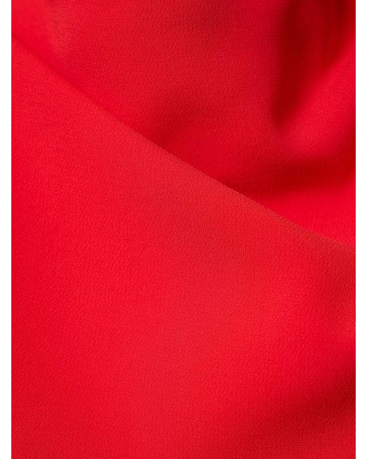 Proenza Schouler Faye クレープロングドレス Red