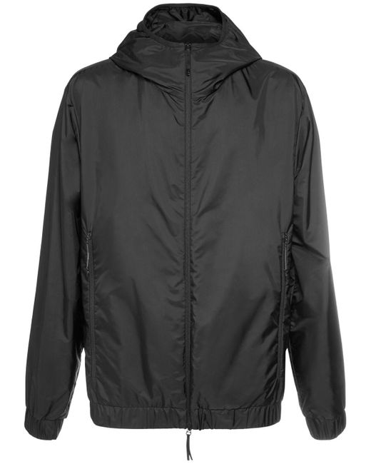 Moncler Gray Algovia Nylon Rainwear Jacket for men