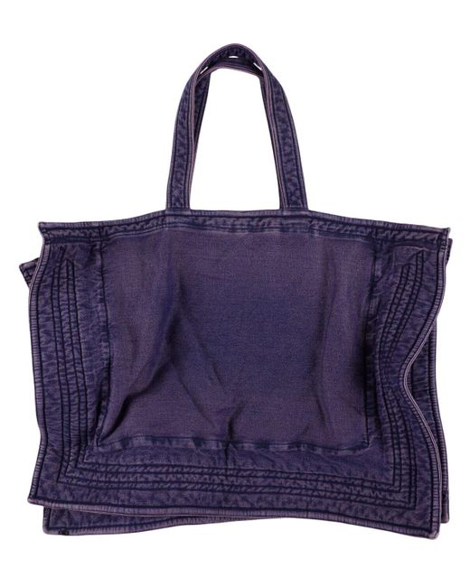 Y. Project Purple Maxi Wire Cabas Tote Bag
