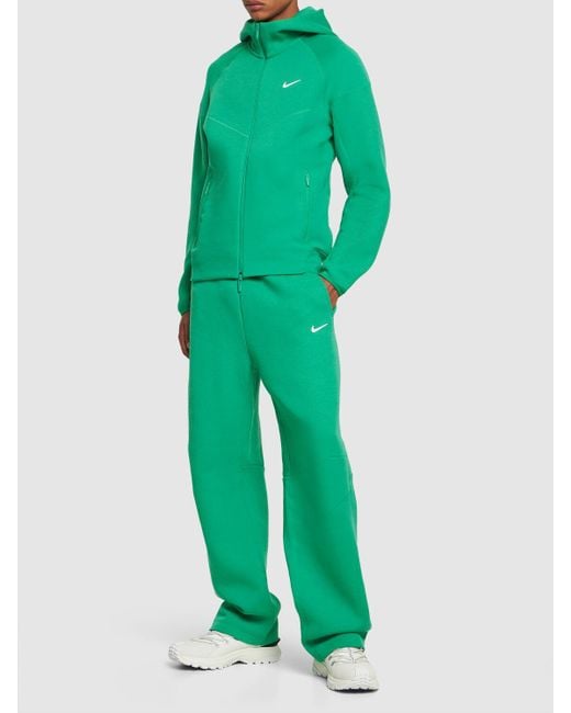 Sweat zippé à capuche Nike Tech Fleece Windrunner Bleu Marine pour Homme