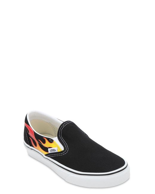 vans à flammes
