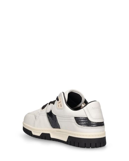 Acne White Sneakers Aus Leder "08sthlm"