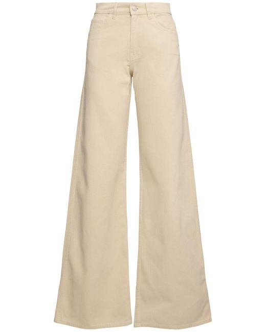 Coperni Natural Weite Jeans Aus Denim