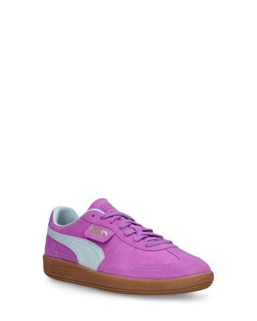 PUMA Purple Palermo Sneakers for men