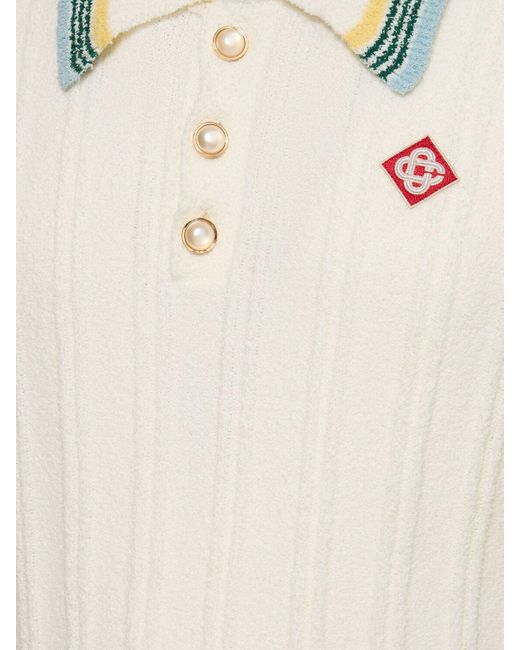 Boucle Polo en tricot Casablancabrand pour homme en coloris Natural