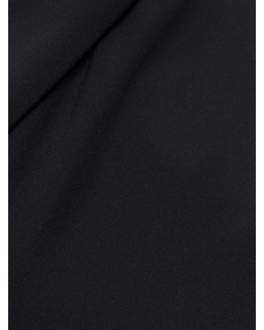 Vestito in misto viscosa di Alexander McQueen in Black