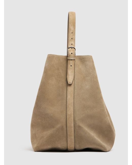 Totême  スエードベルテッドトートバッグ Natural
