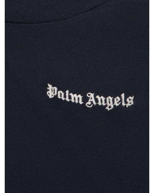 Set di 3 t-shirt in cotone con logo di Palm Angels in Black
