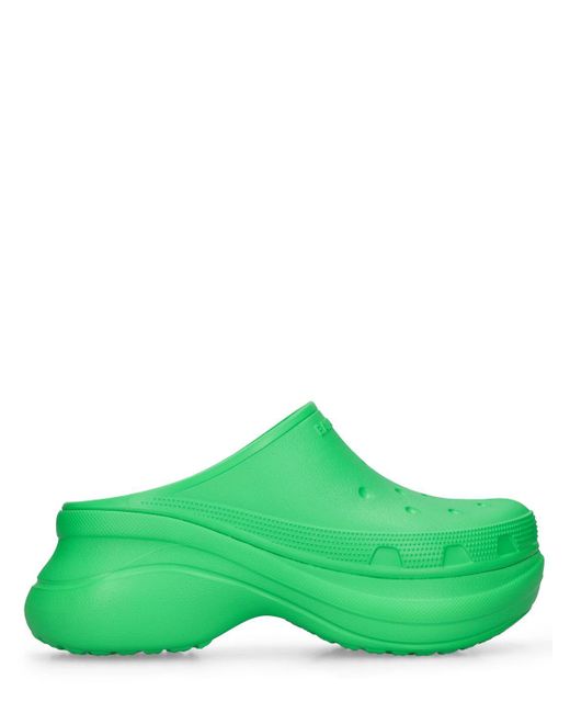 Balenciaga Crocs ラバーミュール 85mm Green
