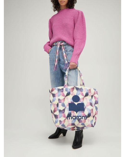 isabel marant cotton tote