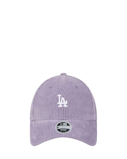 KTZ Purple 9forty La Dodgers Corduroy Cap