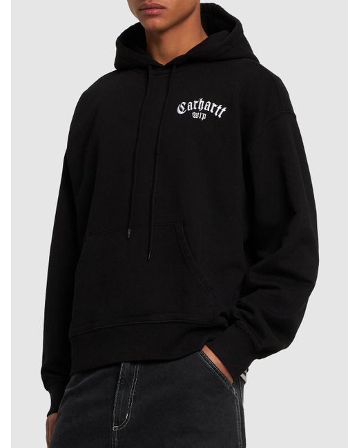 Carhartt Black Onyx Script Hooded Sweatshirt for men