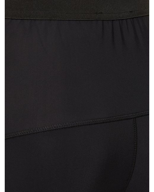 Bonded high waist leggings di Wardrobe NYC in Black