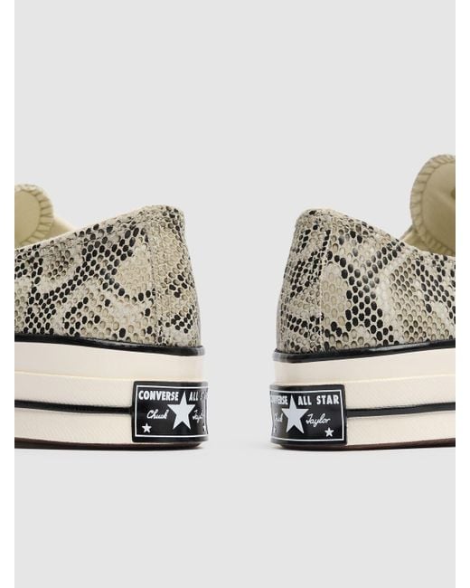 Converse White Chuck 70 Snake Print Sneakers for men