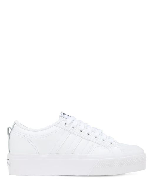 nizza platform shoes leather