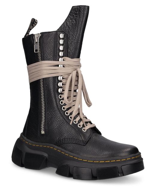 Dr. Martens Black 191 Dmxl Calf Length Boots for men