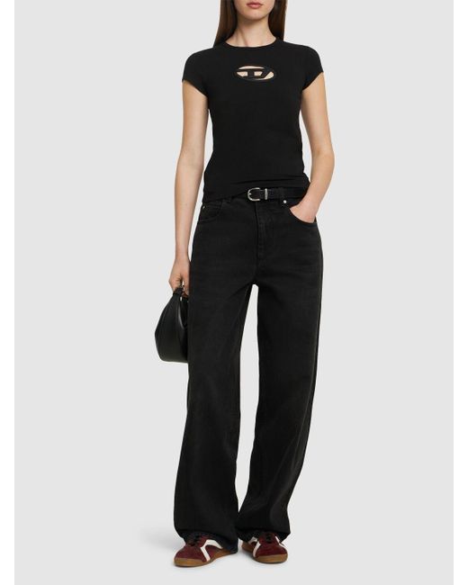 DIESEL T-angie Tシャツ Black